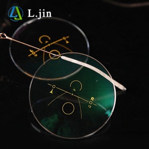 L.jin 1.56 Lentilles progressives Multifocales UV420 Lentille à coupe bleue Bloc lumineux HMC Lecture <span class=keywords><strong>Presbytie</strong></span> Lentilles optiques de prescription - Product Image 3