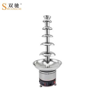 Machine à <span class=keywords><strong>fontaine</strong></span> de chocolat 4/5/6/7 couches distributeur de chocolat Commercial, Machine de cascade de fromage de chocolat de restauration de mariage - Product Image 3