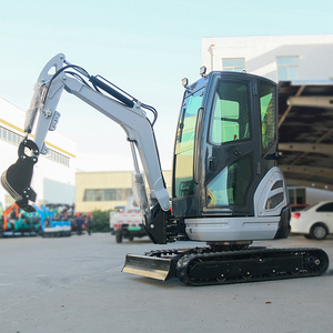 Mini-excavatrice 2 tonnes avec moteur, mini-excavatrice 5 tonnes avec rotateur inclinable, chenilles en caoutchouc pour mini-excavatrice - Product Image 1
