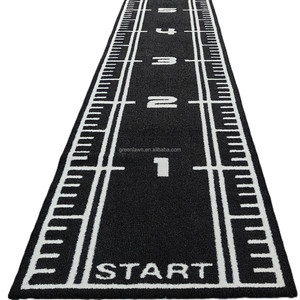Produits HRX LINE : Tapis de glisse pour traîneau 10ft x 4ft, 14mm, avec ruban adhésif double face, pour l'installation de systèmes de poussée de traîneau et d'entraînement avec poids pour salle de sport à domicile - Product Image 3