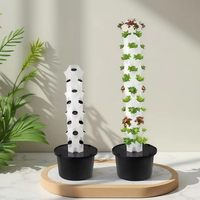 Système de culture hydroponique vertical à 5, 7, 9, 12, 15 niveaux pour 20 à 60 plantes, tour d'aéroponie, tour hydroponique