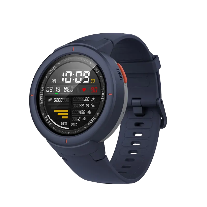 Reloj inteligente Xiaomi Huami Amazfit Verge 3, reloj inteligente deportivo resistente al agua, IP68, con Pantalla AMOLED y control del ritmo cardíaco