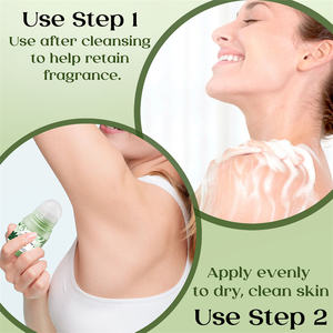 TONFLY 50ml <span class=keywords><strong>Déodorant</strong></span> anti-transpiration Roller Ball Baume Parfum rafraîchissant Aisselles Aisselles Corps Supprimer les odeurs Baume anti-transpirant - Product Image 6