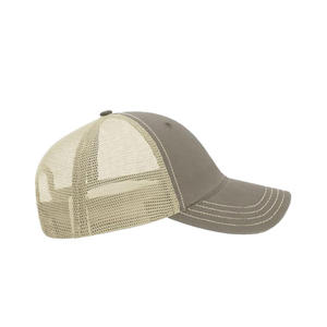 Casquette de baseball à visière incurvée 6 panneaux personnalisée en vente en gros Casquette Oxford de couleur unie respirante avec dos en maille décontractée de style sportif pour adultes - Product Image 4