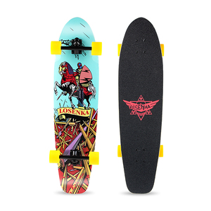 Planche de danse en bois d'érable freestyle, <span class=keywords><strong>39</strong></span> pouces, personnalisée, <span class=keywords><strong>longboard</strong></span> complet, vente en gros, livraison gratuite - Product Image 2
