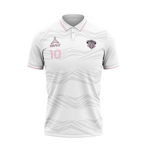 Logotipo personalizado Polo Camisetas de fútbol Club de fútbol Uniformes Poliéster Fútbol Jersey Polo para hombres - Product Image 5