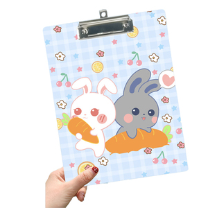 Bán buôn thời trang đơn giản màu phim hoạt hình clipboard Văn Phòng TrườNg viết bảng duy nhất hai mặt A4 tài liệu Hội Đồng Quản trị <span class=keywords><strong>Clip</strong></span> tùy chỉnh - Product Image 6
