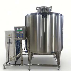 Réservoir de Stockage de Lait Automatique Ace 1000L, Réservoir de Refroidissement pour Lait et Jus, Réservoir de Stockage pour la Transformation Laitière - Product Image 2