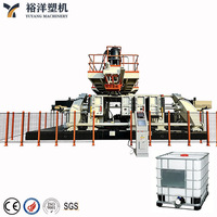 Machine d'extrusion-soufflage à double couche, double station écologique pour réservoirs IBC HDPE