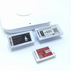 새로운 블루투스 2.4G 하이라이트 NFC 중국 제조 멀티 컬러 저렴한 디지털 ESL 전자 잉크 선반 독특한 소매 디스플레이