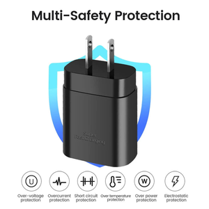 Cargador de 25W 20W en Oferta, Carga Rápida, Enchufe Tipo C, Enchufe Estadounidense/Europeo, Adaptador de Corriente USB-C QC3.0 para Samsung para iPhone - Product Image 2