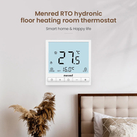 Thermostat programmable pour pièce RTO.16i avec WiFi, économie d'énergie, chauffage hydronique/électrique, garantie de 3 ans