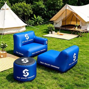Sillón Inflable Impermeable para Eventos al Aire Libre, Inflado Rápido, Sofá Inflable de Marca para Exposiciones Deportivas y Promocionales - Product Image 1