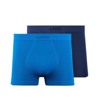 Sous-vêtements masculins athlétiques à taille basse, type string, pour la masturbation anale, avec motif éléphant, pour le sport, utilisables avec un dildo.