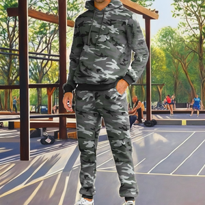 OEM 2023 Nouvelle Arrivée Pantalon Jogger à Capuche Streetwear Hiver en Molleton Grande Taille 100% Coton Respirant Anti-Bactérien Séchage Rapide - Product Image 2