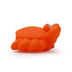 Brinquedo de Banho para Bebês Jixin, Pato de Borracha em Forma de Caranguejo com Som de Apito e Flutuação na Água, Unissex para Brincar no Banho - Product Image 4