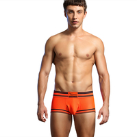 Bóxer de poliéster y elastano para hombre, ropa interior transpirable de secado rápido, OEM
