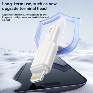Câble de charge rapide 20W 1m USB C Type C 8 broches blanc PD pour Apple <span class=keywords><strong>iPhone</strong></span> - Product Image 4
