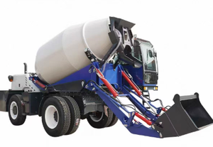 Camion malaxeur à béton urbain économique et léger, style tricycle, avec <span class=keywords><strong>tambour</strong></span> à prix compétitif, moteur, roulement, boîte de vitesses et engrenages inclus - Product Image 2