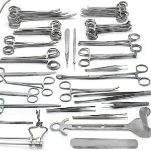 Kit de Laparotomía Quirúrgica de Acero Inoxidable de Primera Calidad para Cirugía General Pediátrica, Juego de Instrumentos Quirúrgicos - Product Image 2