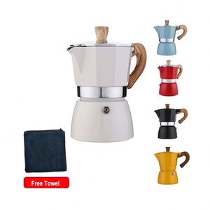 Cafetera Moka de Aluminio con Logotipo Personalizado para Sets de Café y Té - Product Image 1
