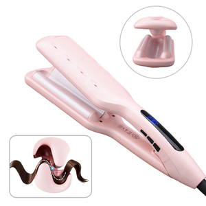 <span class=keywords><strong>Rizador</strong></span> de Pelo Profesional de 3 Barriles, <span class=keywords><strong>Rizador</strong></span> Giratorio con 31 Niveles de Temperatura, Calentamiento Rápido, Apagado Automático en 30 Minutos - Product Image 2