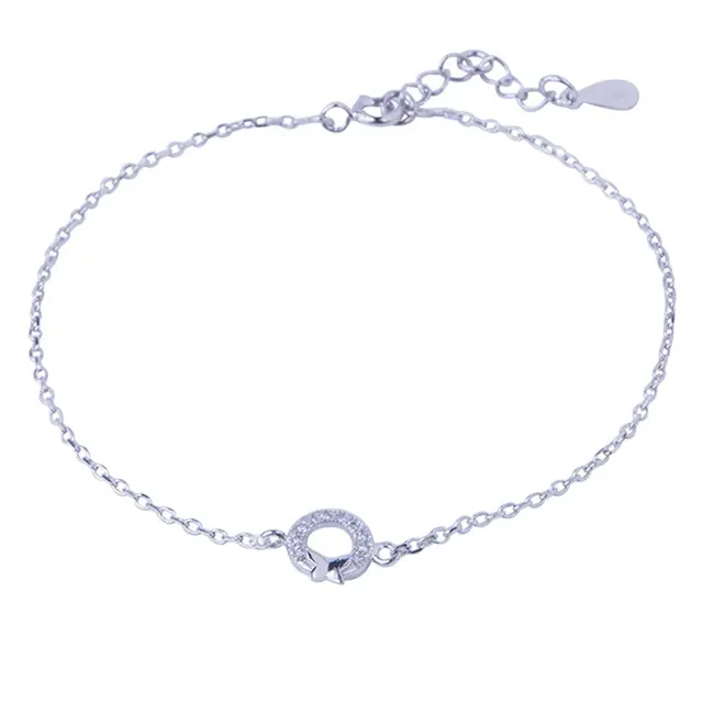 alibaba 925 silver supplier wholesale butterfly chain bracelets