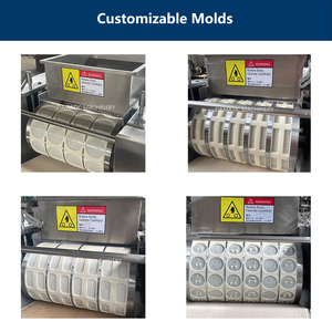 Machine de fabrication de biscuits à la pêche et aux noix craquelées douces entièrement automatique à prix <span class=keywords><strong>commercial</strong></span> Machine à fabriquer des biscuits pour chiens à vendre - Product Image 5