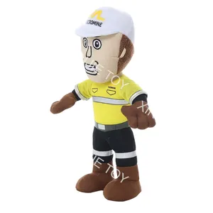 Cartoon Plush Figures Customized Creative Doll Gift Doll Plush Toy Wholesale Plush Standing Hat Uncle Toys