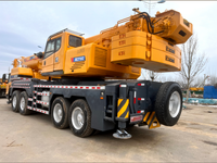 Grue à flèche télescopique hydraulique d'occasion d'origine à bas prix, 80 tonnes, XC-MG, camion hydraulique avec grue