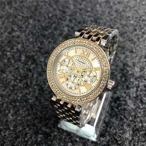 Reloj de Lujo para Mujer, Nuevo, Chapado en Oro, Cuarzo, Esfera de 38 mm, Correa de 20 mm, Estilo Ejecutivo, Línea Premium - Product Image 3