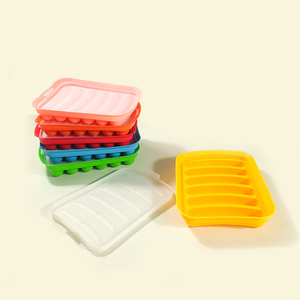 Molde de silicona para salchichas con 6 cavidades, molde para hot dogs, recipiente para hot dogs caseros, logotipo personalizado, MOQ bajo - Product Image 4