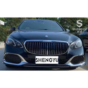 Kit de carrocería para Benz Clase E W212 <span class=keywords><strong>2015</strong></span> actualización a W223 <span class=keywords><strong>Maybach</strong></span> incluye parachoques de coche rejilla difusor trasero escape - Product Image 3