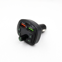 Kit Voiture Q7 Charge Rapide PD Double Port USB Chargeur Téléphone Lecteur MP3 BT5.0 Récepteur FM Sans Fil Émetteur FM