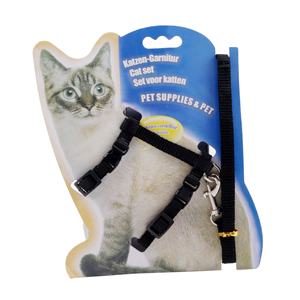 Chats Furets Animaux Collier de harnais de poitrine réglable avec laisse Ensemble de 11 <span class=keywords><strong>couleurs</strong></span> - Product Image 6