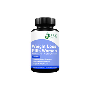 Best Seller Weight loss Pills Women Capsules with Green Tea Extract Elevates Vitality levels Supports Bowel Movements Capsules - Product Image 1