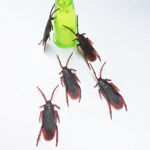 Juguete de Broma para el Día de los Inocentes y Halloween, Simulación de Insectos Falsos, Insectos de Plástico Realistas, Cucaracha - Product Image 3