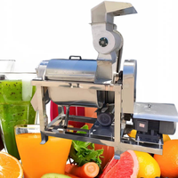 Professionele volvruchtensapcentrifuge: Industriële schroefpers met crusher, efficiënt & veelzijdig voor fruit & groenten