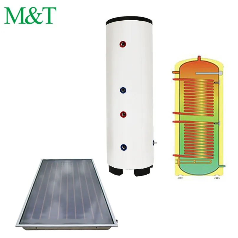 200L pressurized SUS304, 316L,duplex calentador de agua solar water heater hot water tank accumulation tank