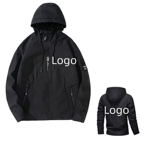 <span class=keywords><strong>Chaqueta</strong></span> Cortavientos Impermeable con Capucha y Cierre <span class=keywords><strong>de</strong></span> Cremallera para Hombre, <span class=keywords><strong>de</strong></span> Alta Calidad, Personalizada, Casual, ODM, Estampada, para Senderismo y Pesca al Aire Libre - Product Image 1