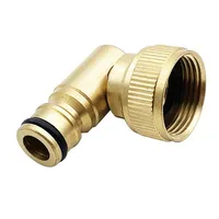 Connecteur rapide coudé pivotant pour enrouleur de tuyau pour prise Hoselock 3/4in BSP femelle adaptateur de robinet de tuyau d'arrosage extérieur