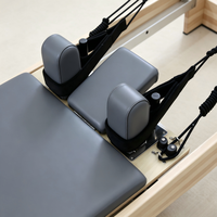 Équipement d'exercice haut de gamme en bois d'érable écologique avec système de poulie silencieux, compatible OEM/ODM, équipement de Pilates robuste