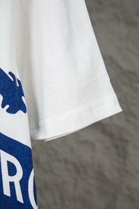 T-shirt unisexe surdimensionné en coton, motif chevalier bleu et blanc, col rond, décontracté, streetwear, manches courtes, été - Product Image 5