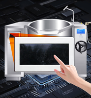 Marmite de Cuisson Industrielle Inclinée, Machine de Cuisson Commerciale, Utilisée pour la Transformation de Sauces, de Confitures, de Gaufres, de Bonbons et de Bouillons
