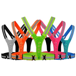 Nuovo Gilet Sportivo da Esterno con Luci LED, Gilet Riflettente di Sicurezza per Corsa - Product Image 6