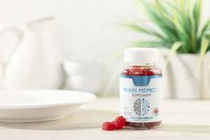 Supplément de mémoire cérébrale Gummies Brain Performance Support Mental Focus Nootropic Supplément de mémoire pour la santé du cerveau avec de l'énergie - Product Image 5