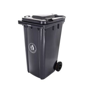 Industrial <span class=keywords><strong>outdoor</strong></span> road side street garbage can 240l plastic dustbin - Product Image 1