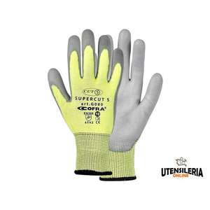 Guantes Cofra SUPERCUT 5 en poliuretano, protección contra cortes II categoría (12 pares) - Product Image 3