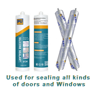 Kiến trúc rõ ràng trung tính Polyurethane Silicone sealant màu trắng không thấm nước thủy tinh trong suốt đóng gói chất kết dính & sealants - Product Image 3