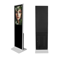 Kiosco con Pantalla Táctil LCD Vertical de 32 Pulgadas para Interiores con Soporte de Pie para una Publicidad Efectiva en Centros Comerciales